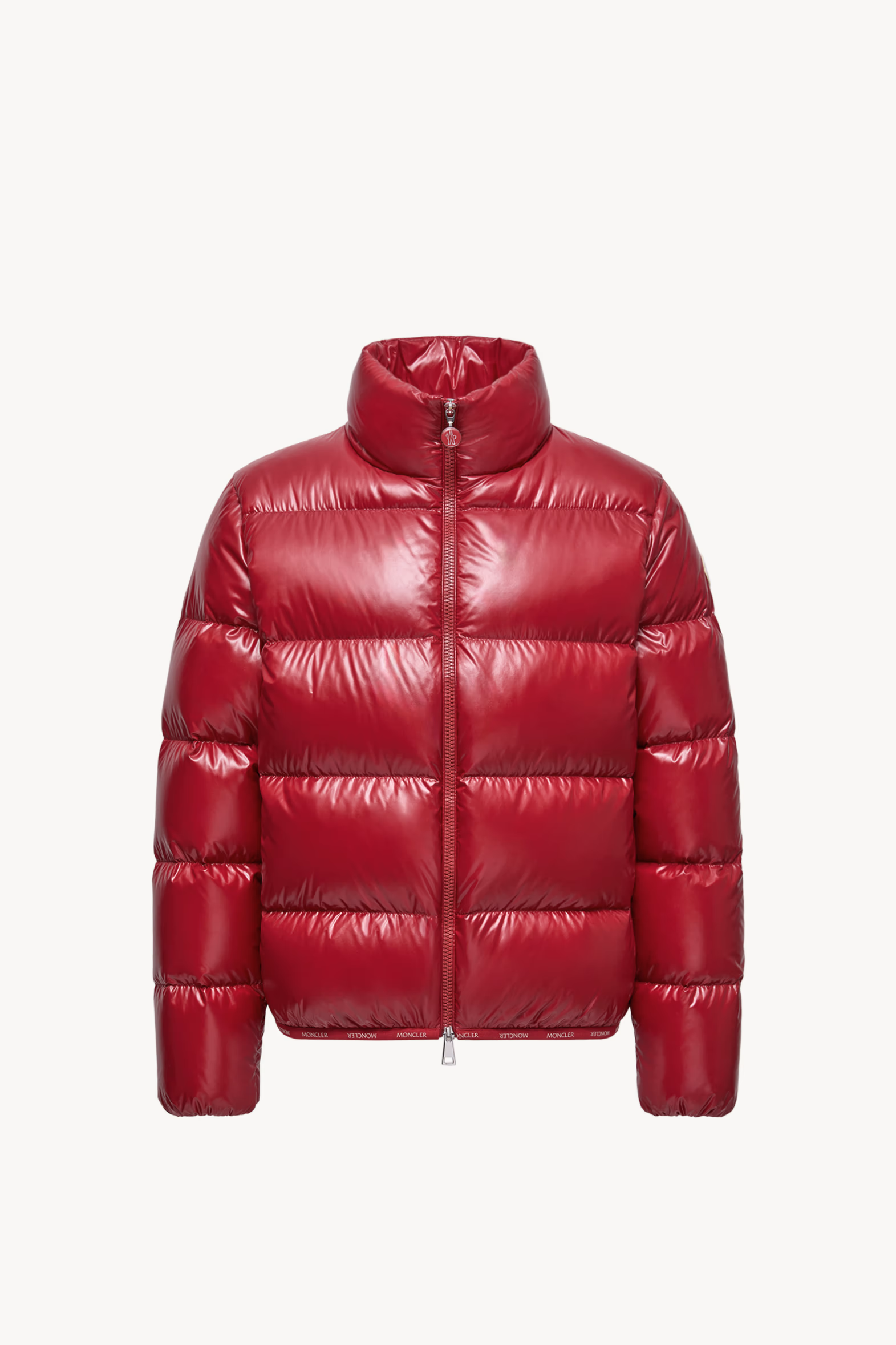 Abbadia Short Down Jacket Women Red Moncler 2